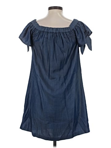 Kaari Blue Casual Dress (view 2)