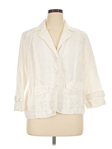 Studio Works 3/4 Sleeve Button-Down Shirt (view 1)