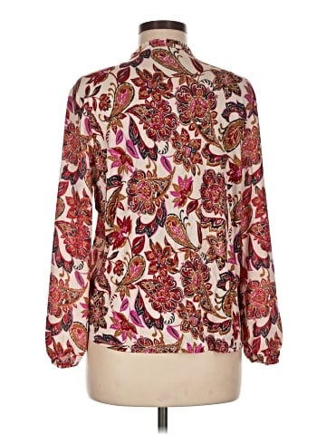 Ann Taylor LOFT Outlet Long Sleeve Blouse (view 2)