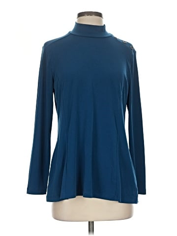Susan Graver Long Sleeve Top (view 1)