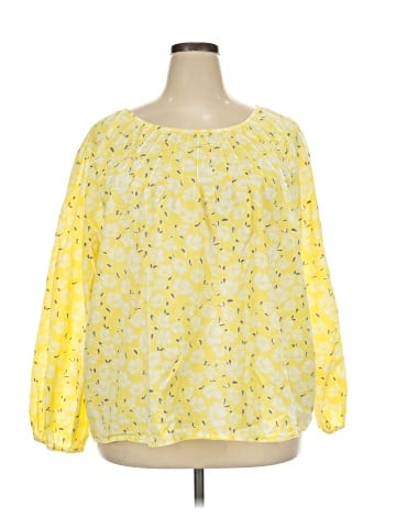 Caslon 3/4 Sleeve Blouse (view 1)