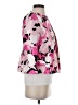 Kasper 100% Polyester Print Pink Jacket Size 4 Petite - photo 4
