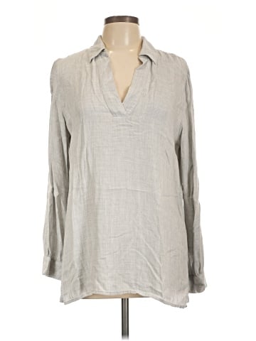 Ann Taylor Factory Long Sleeve Blouse (view 1)