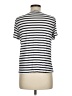 Green Envelope Stripes Silver Short Sleeve T-Shirt Size M - photo 2
