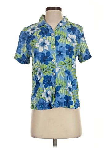 St. John's Bay Short Sleeve Blouse (view 1)