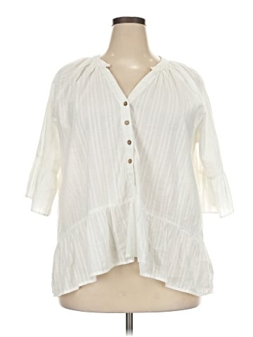 Kaktus 3/4 Sleeve Blouse (view 1)