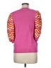 THML Chevron-herringbone Pink Pullover Sweater Size M - photo 2