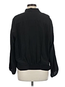 Amanda Uprichard 3/4 Sleeve Silk Top (view 2)