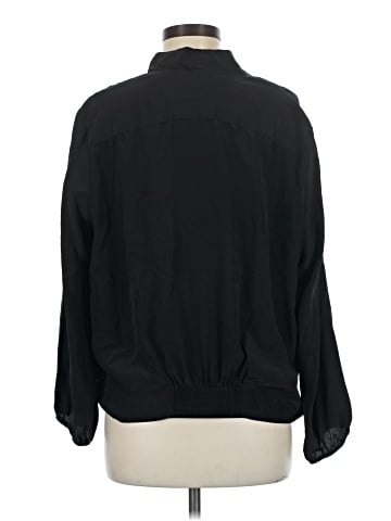 Amanda Uprichard 3/4 Sleeve Silk Top (view 2)