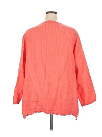 Flax 3/4 Sleeve Blouse (view 2)