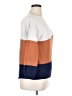 Evolution by Cyrus Color Block Orange Pullover Sweater Size XL - photo 4