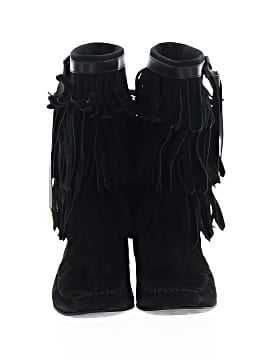 Gucci Suede Devendra Fringe Boots (view 2)