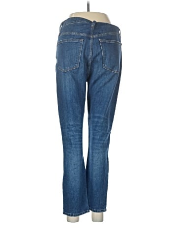 Madewell The High-Rise Slim Boyjean in Barksdale Wash (view 2)