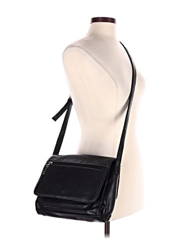 Unbranded Leather Messenger (view 2)