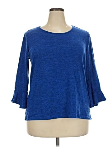 NY Collection 3/4 Sleeve T-Shirt (view 1)