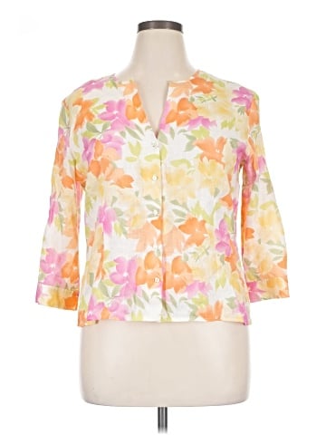 Talbots 3/4 Sleeve Blouse (view 1)