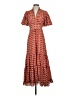 Max Studio 100% Polyester Orange Casual Dress Size XS - photo 1