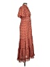 Max Studio 100% Polyester Orange Casual Dress Size XS - photo 4