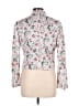 Gap Floral White Jacket Size Lg Petite - photo 2