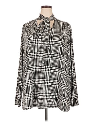 Lane Bryant Long Sleeve Blouse (view 1)