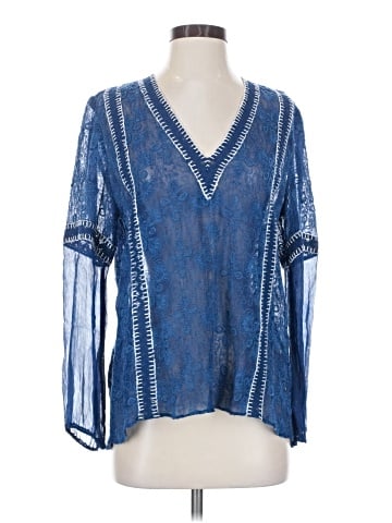 Alice + Olivia Long Sleeve Blouse (view 1)