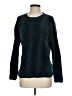 Orvis 100% Polyester Chevron-herringbone Teal Pullover Sweater Size S - photo 1