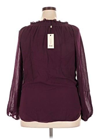 Studio M Long Sleeve Blouse (view 2)