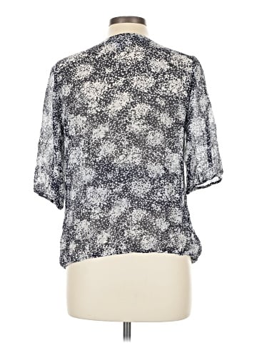 A Pea in the Pod 3/4 Sleeve Silk Top (view 2)