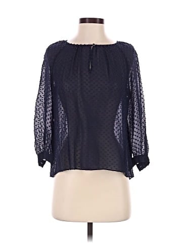 J.Crew 3/4 Sleeve Silk Top (view 1)