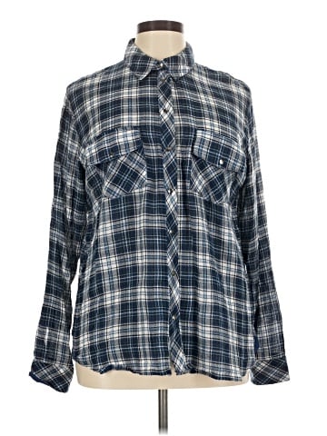 Kut from the Kloth Long Sleeve Button-Down Shirt (view 1)