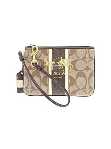 Coach Leather Wristlet (view 1)