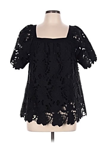 Umgee Short Sleeve Blouse (view 1)