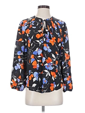 Joie 3/4 Sleeve Silk Top (view 1)