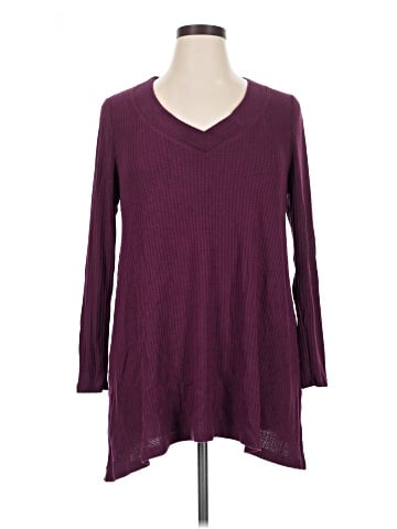 Lane Bryant 3/4 Sleeve T-Shirt (view 1)