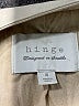 Hinge 100% Leather Ivory Leather Jacket Size M - photo 6