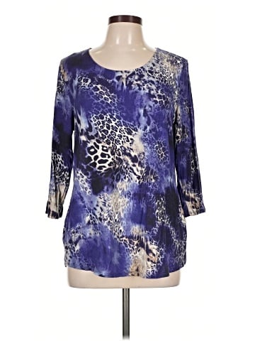 Chico's 3/4 Sleeve T-Shirt (view 1)