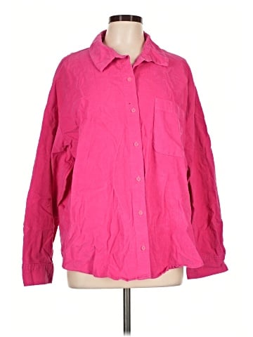 Divided by H&M Long Sleeve Button-Down Shirt (view 1)