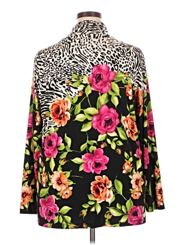 Susan Graver Long Sleeve Blouse (view 2)