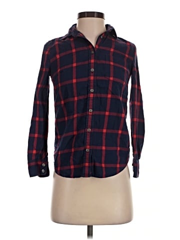 J.Crew Factory Store Long Sleeve Button-Down Shirt (view 1)