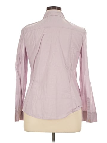 Ann Taylor Long Sleeve Button-Down Shirt (view 2)