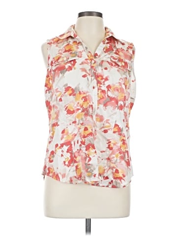 Van Heusen Sleeveless Button-Down Shirt (view 1)