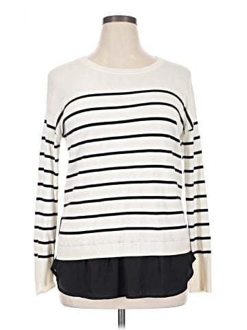 Halogen Pullover Sweater (view 1)