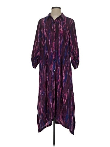 LOGO by Lori Goldstein Casual Dress (view 1)