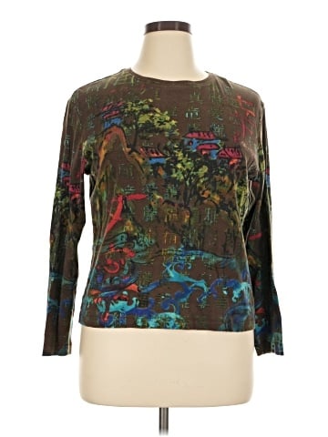Chico's 3/4 Sleeve T-Shirt (view 1)