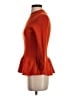 Tory Burch Orange Wool Pullover Sweater Size S - photo 5