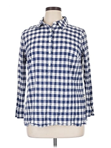 Talbots Long Sleeve Button-Down Shirt (view 1)