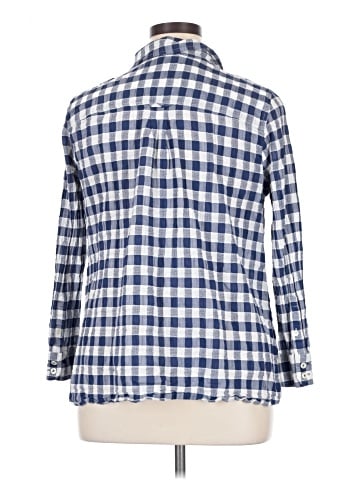 Talbots Long Sleeve Button-Down Shirt (view 2)