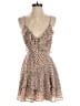 Japna 100% Polyester Hearts Tan Romper Size S - photo 1