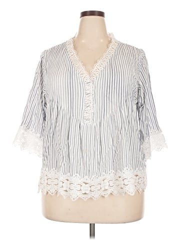 Chelsea & Theodore 3/4 Sleeve Blouse (view 1)