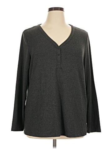 Mario Serrani Long Sleeve Henley (view 1)